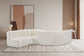 Arc - Faux Leather 6 Piece Modular Sofa