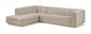 Modari - Sectional - Beige