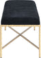 Valley - Bench With Gold Frame