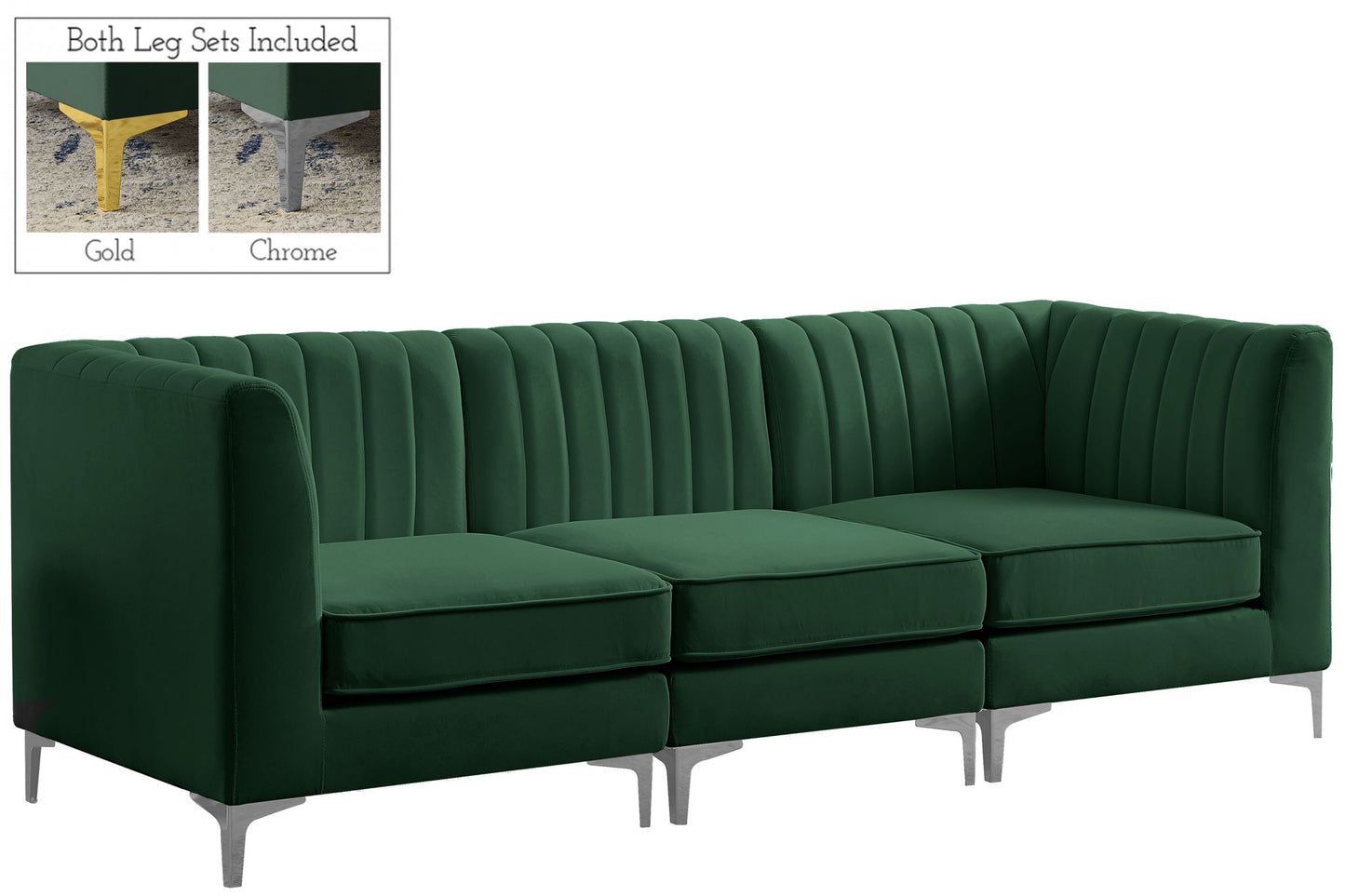 Alina - 3 Piece Modular Sectional