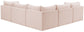 Jacob - Modular Corner Sectional 5 Piece