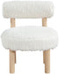 Ambre - Shearling Fabric Accent Chair