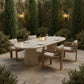 Newport - Water Resistant Fabric Upholstered Outdoor Patio Dining Chair