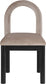 Conrad - Velvet Dining Chair With Black Legs