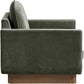 Diviento - Velvet Performance Fabric Upholstered Accent Chair