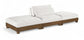 Turin - Chenille Fabric Upholstered Modular Sectional - Cream