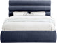 Adam - Chenille Fabric Bed With 52" Headboard