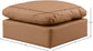 Indulge - Faux Leather Ottoman