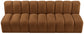Arc - Velvet 3 Piece Modular Straight Sofa