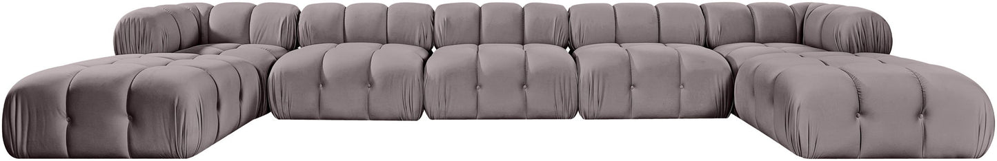 Orin - 7 Piece Modular Sectional (3 Modular Chairs, 2 Corner Chairs & 2 Ottomans)