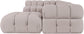 Orin - 6 Piece Modular Sectional (3 Modular Chairs, 2 Corner Chairs & Ottoman)