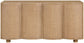 Norin - Solid Wood And Oak Veneer Sideboard/Buffet