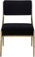 Bastille - Upholstered Dining Side Chair (Set of 2) - Brass Frame