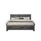 Vidalia - Queen Bed With Storage - Rustic Gray Oak