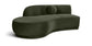 Avra - 86" Velvet Performance Fabric Upholstered Sofa