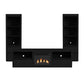 Rosalie - 4 Piece Entertainment Unit With 82" TV Console
