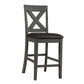 Alex - Counter Side Chair With Pu (Set of 2)