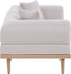 Laguna - 2 Piece Resilient Water Resistant Fabric 71" Upholstered Outdoor Patio Modular Loveseat
