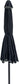 Amalfi - Patio Umbrella - Black Pole