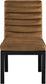 Evelyn - Dining Chair With Black Legs - Saddle