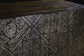 Calvary - Console Table - Gray Stone & Walnut