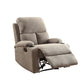 Rosia - Motion Recliner - Gray Linen