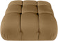 Orin - Velvet Performance Fabric Upholstered Modular Ottoman