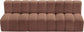 Arc - Faux Leather 3 Seats Modular Sofa
