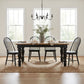 Heritage - Rectangular Dining Table With 18" Leaf - Oak Brown And Black