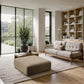 Shaggy - Fabric Ottoman