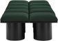 Pavilion - 10 Piece Modular Bench With Black Base