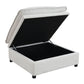 Marisa - Modular Ottoman With Storage - Beige Boucle