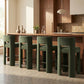 Zuno - Velvet Performance Fabric Upholstered Bar Stool (Set of 2)
