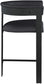 Romeo - Faux Leather Counter Stool With Black Base (Set of 2)
