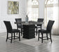 D136 - Dining Room Set With 4 Faux Leather Chairs