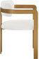 Aurum - Linen Textured Fabric Upholstered Dining Chair (Set of 2)