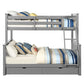 Haley II - Twin Over Full Bunk Bed With Storage