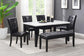 D127 - Bench - Black