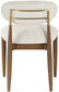Riccio - Side Chair (Set of 2) - Walnut Frame