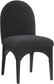 Waldorf - Boucle Dining Side Chair With Black Legs