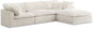 Cozy - 4 Piece Modular Sectional With Chaise