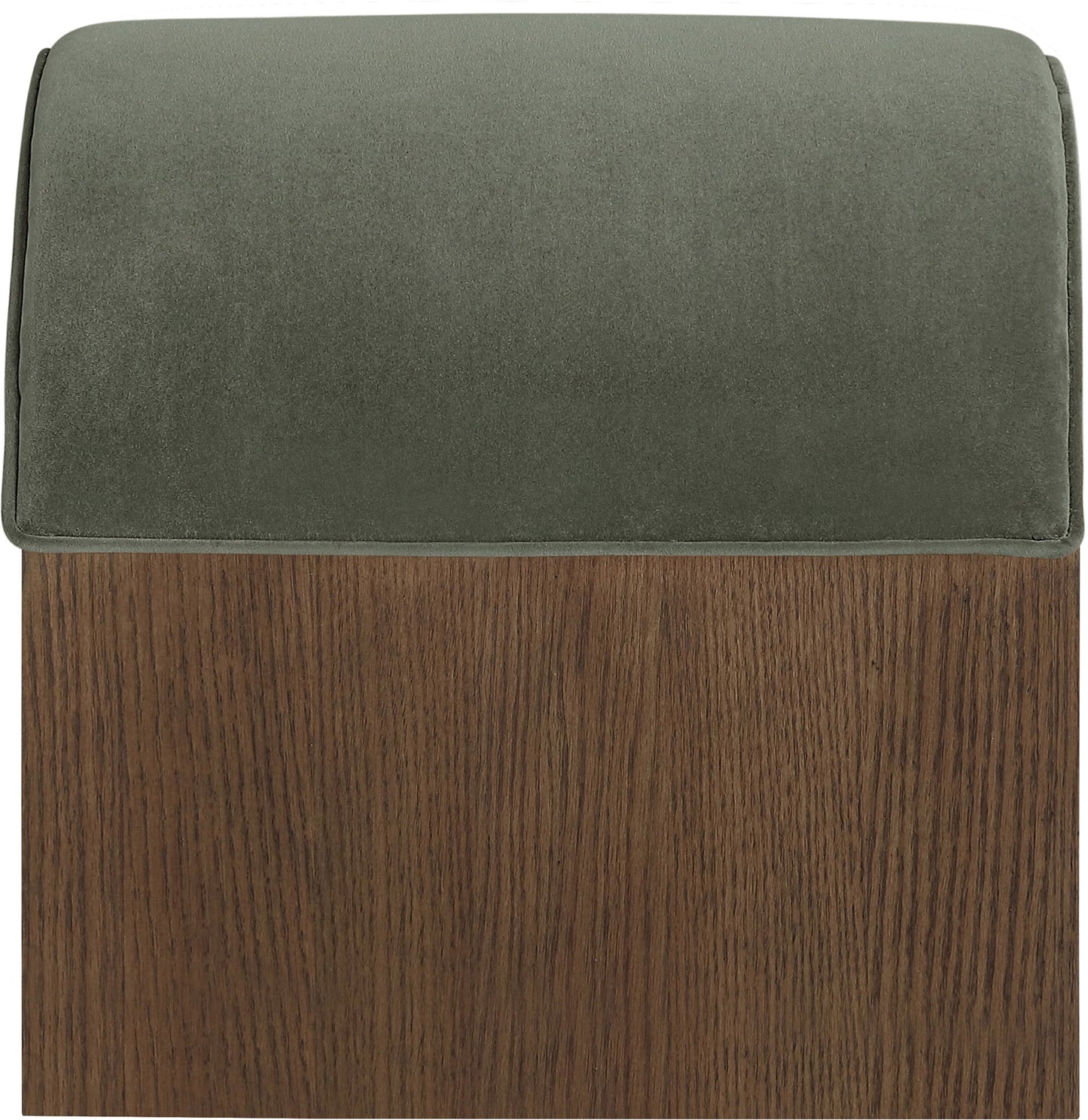 Sable - Velvet Performance Fabric Upholstered Bench