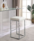 Nicola - Faux Leather Stool (Set of 2)