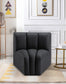 Arc - Faux Leather Curved Corner Chair