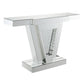 Nysa - 32"H Console Table - Mirrored & Faux Crystals