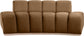 Jace - Loveseat - Saddle