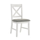 Summerville - 6 Piece Dining Set With Table, 4 Chairs, And Bench - Oak And Antique White