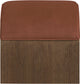 Sable - Velvet Performance Fabric Upholstered Bench