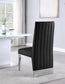 Porsha - Dining Chair (Set of 2) - Chrome Base