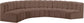 Arc - Faux Leather 6 Piece U-Shaped Modular Sofa